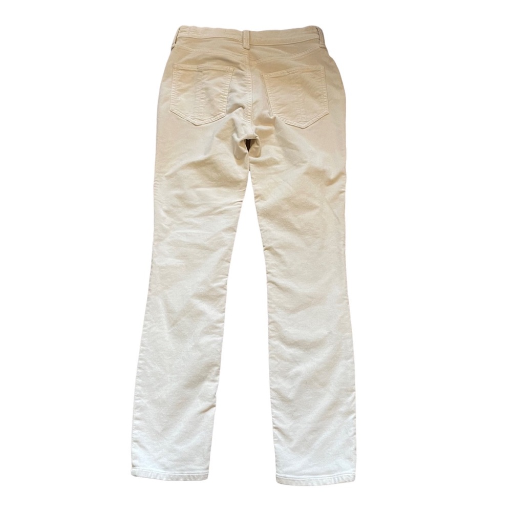 Rag & Bone High Rise Skinny Velvet Pants - Antique White - Picture 5 of 12
